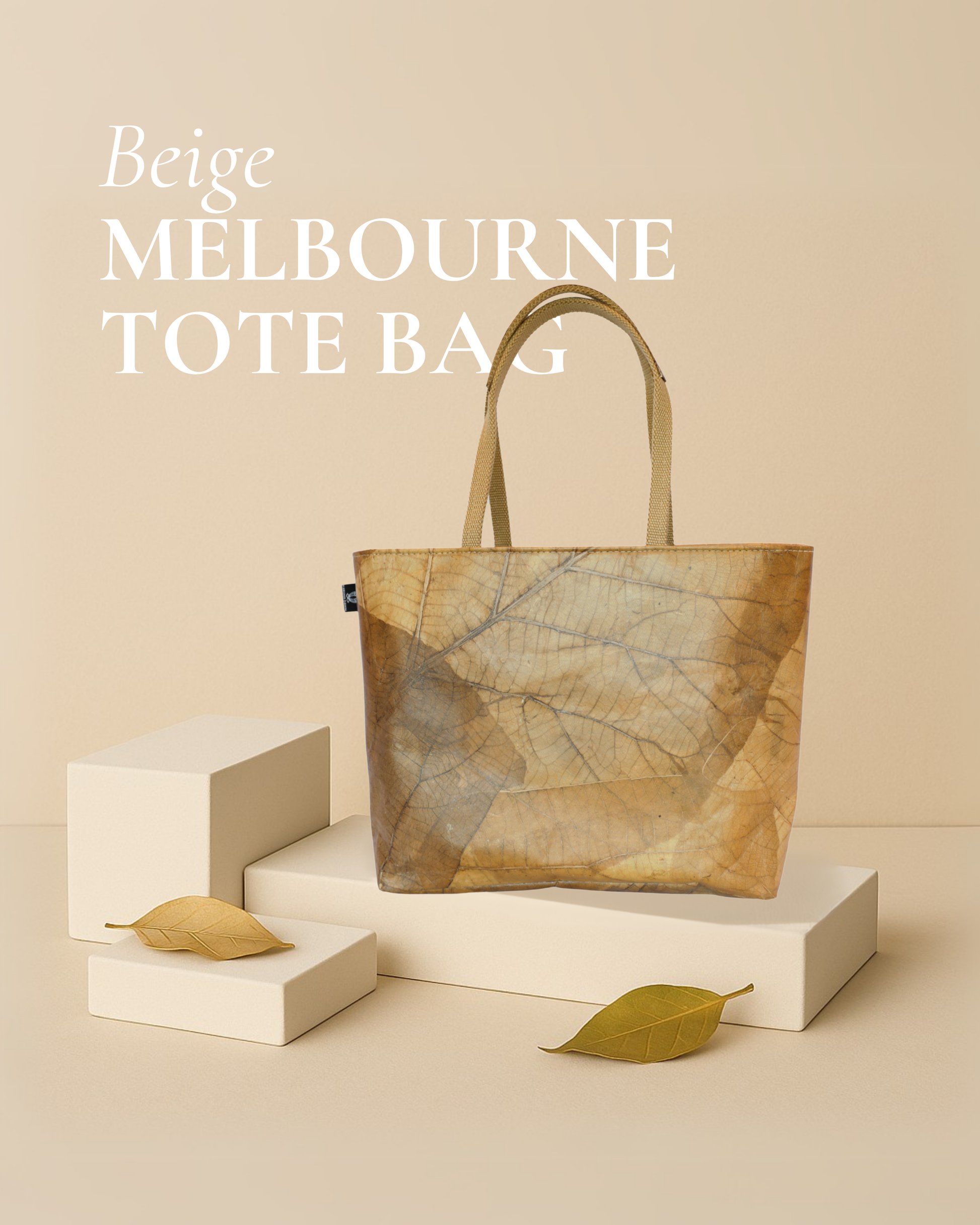 Beige Vegan Tote