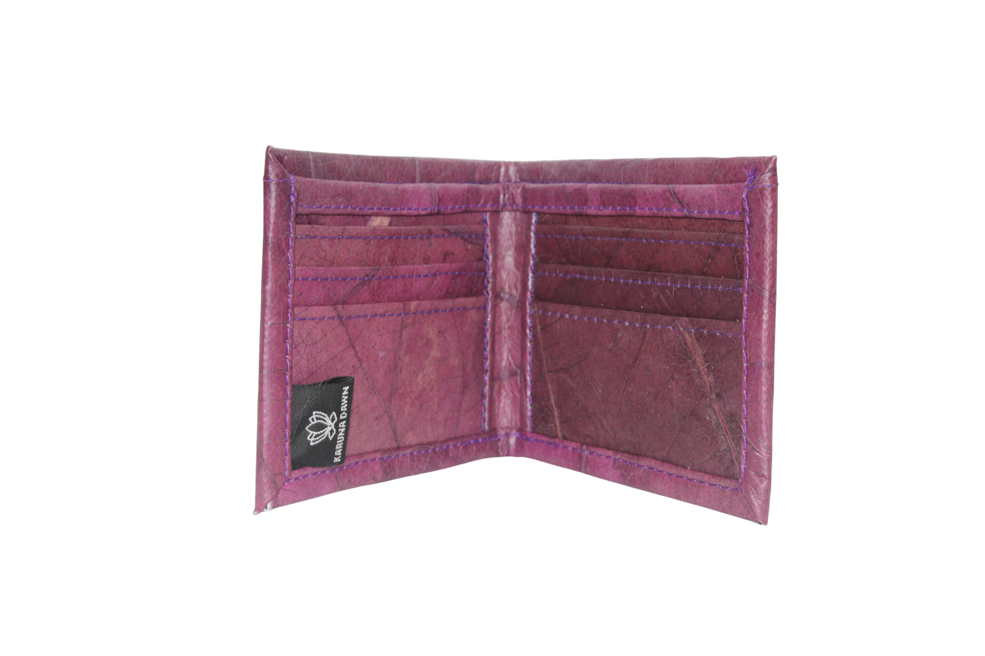 Vegan Leather Wallet Purple