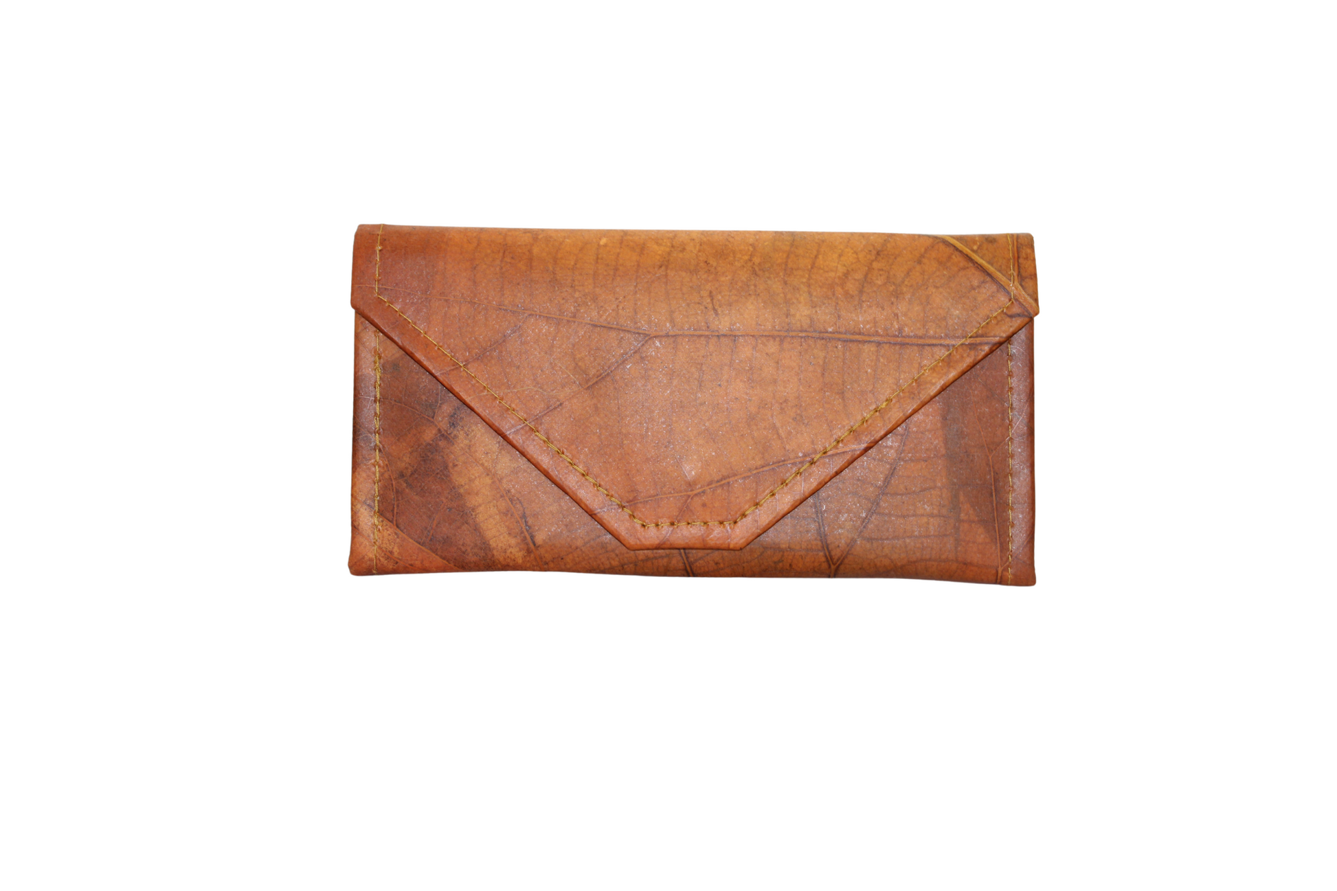 Orange Vegan Leather Purse