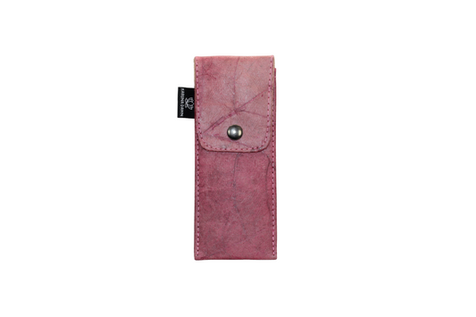 Vegan Leather Pen Holder Pink
