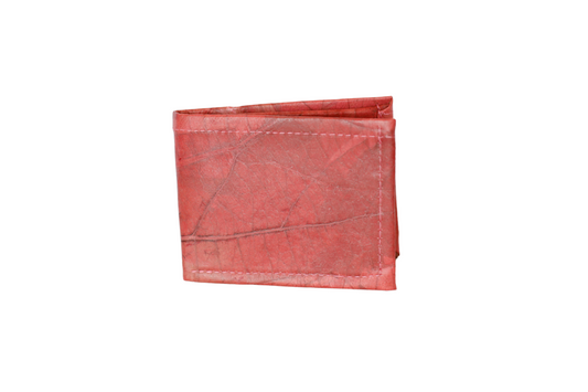 Pink Vegan Leather Wallet