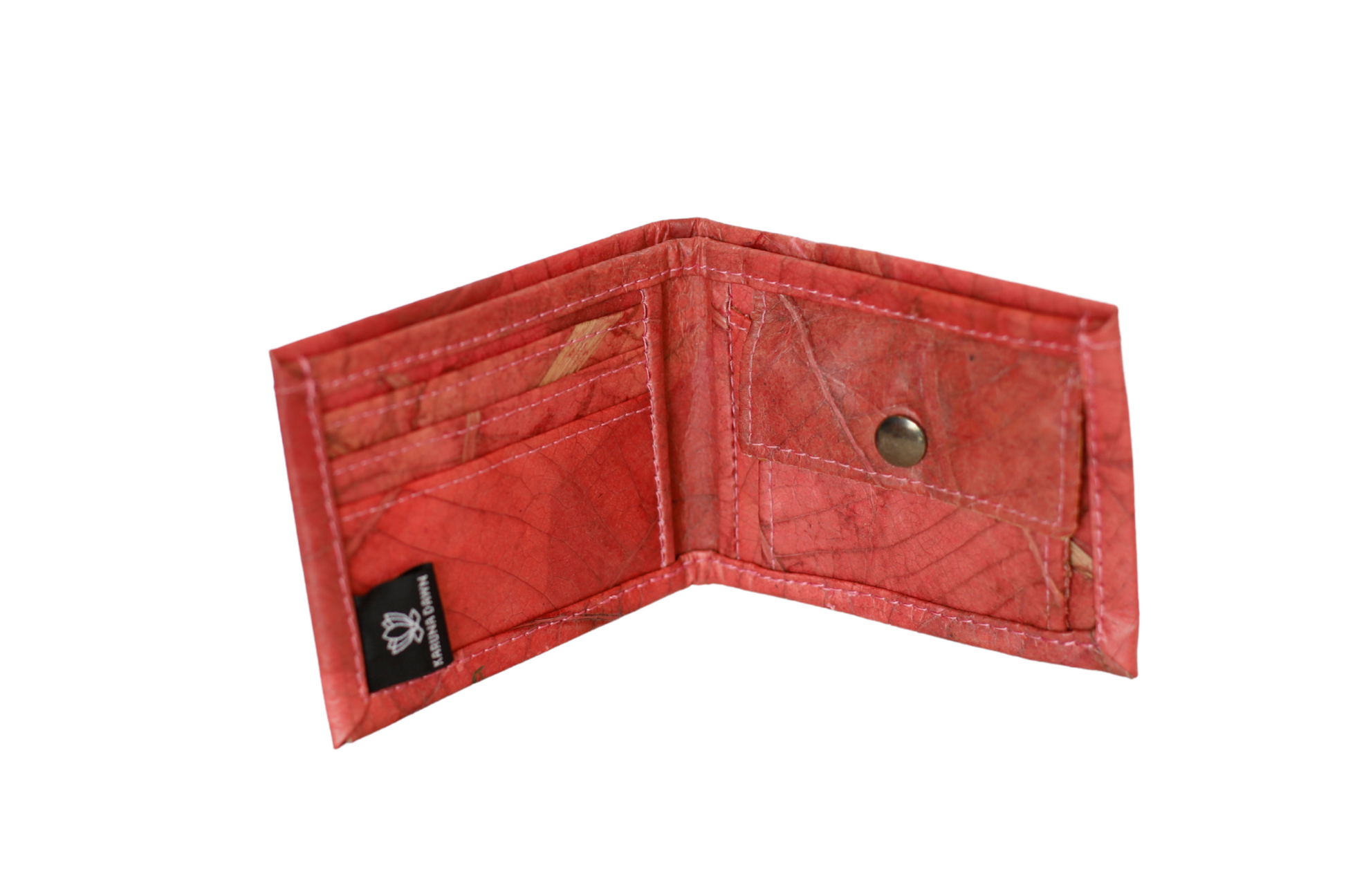 Pink Vegan Leather Wallet