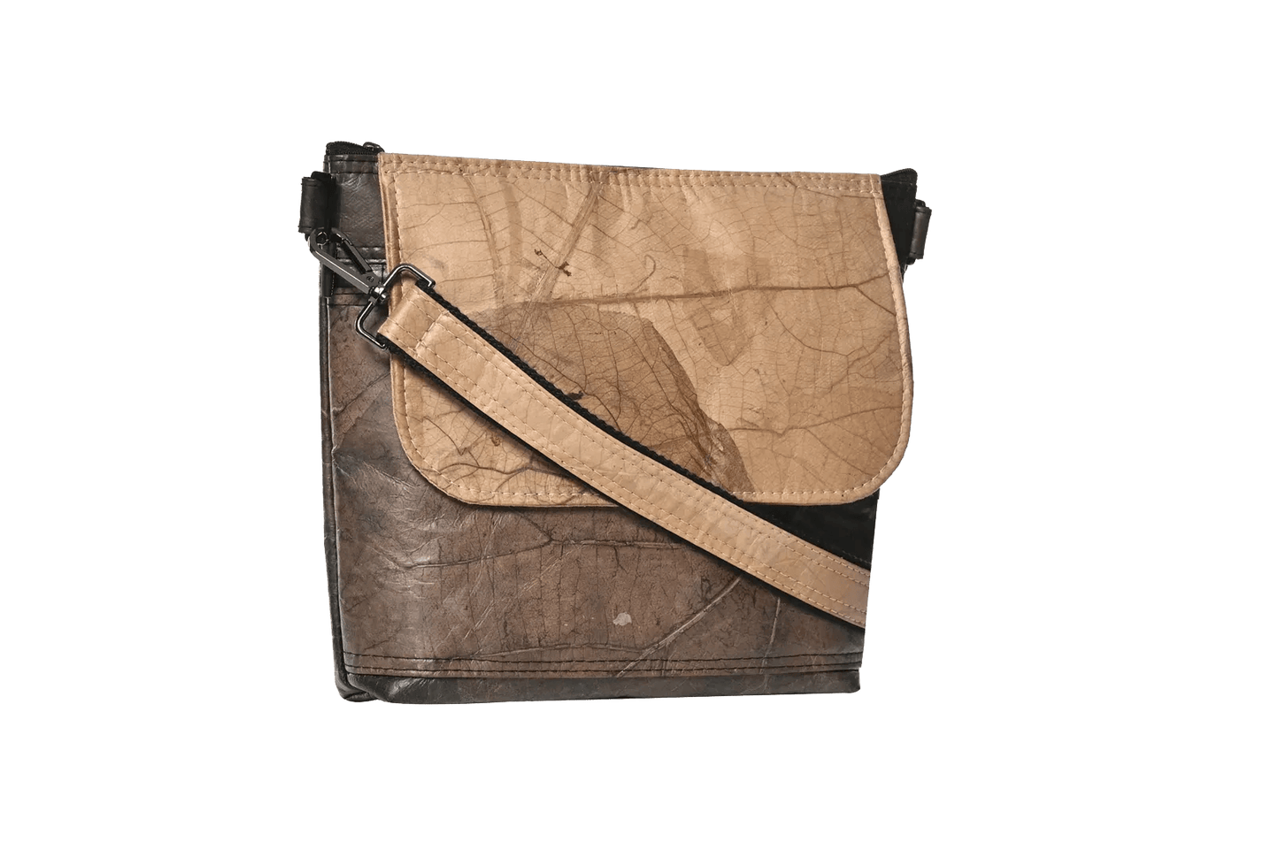 Beige-_-Brown-Unisex-Messenger-Bag2 - Karuna Dawn