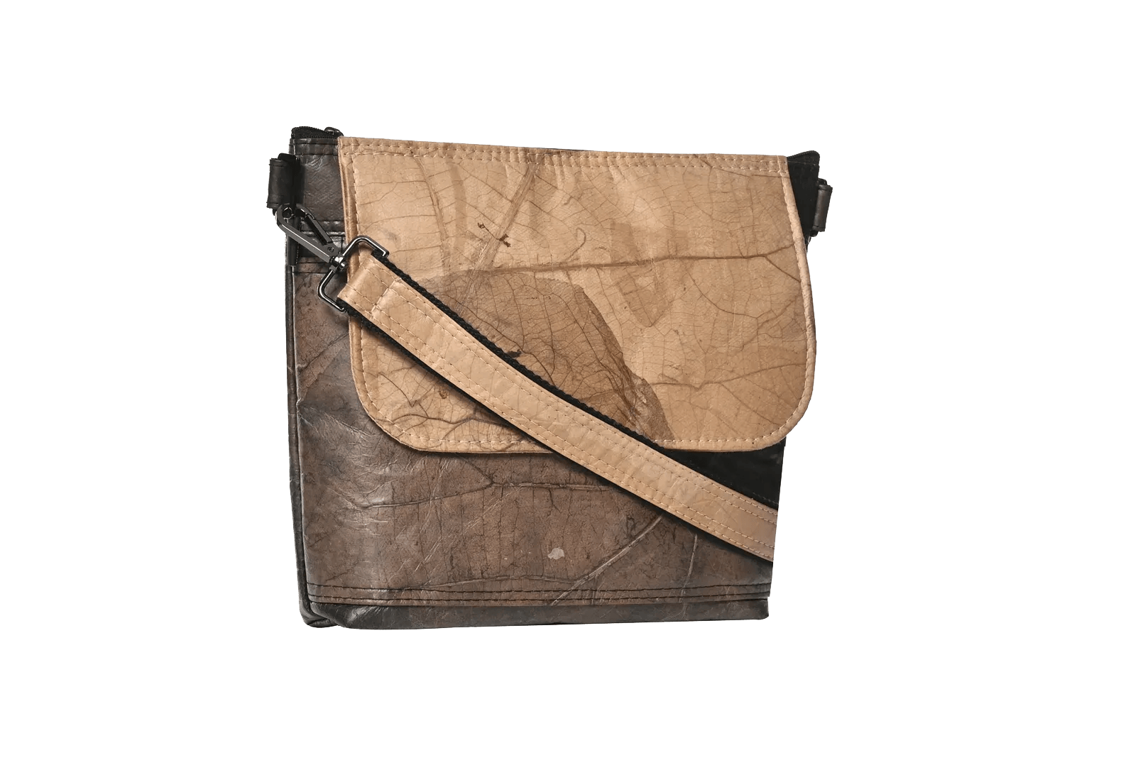 Beige-_-Brown-Unisex-Messenger-Bag2 - Karuna Dawn