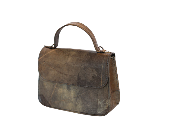 Eco-conscious black vegan fashion accessory