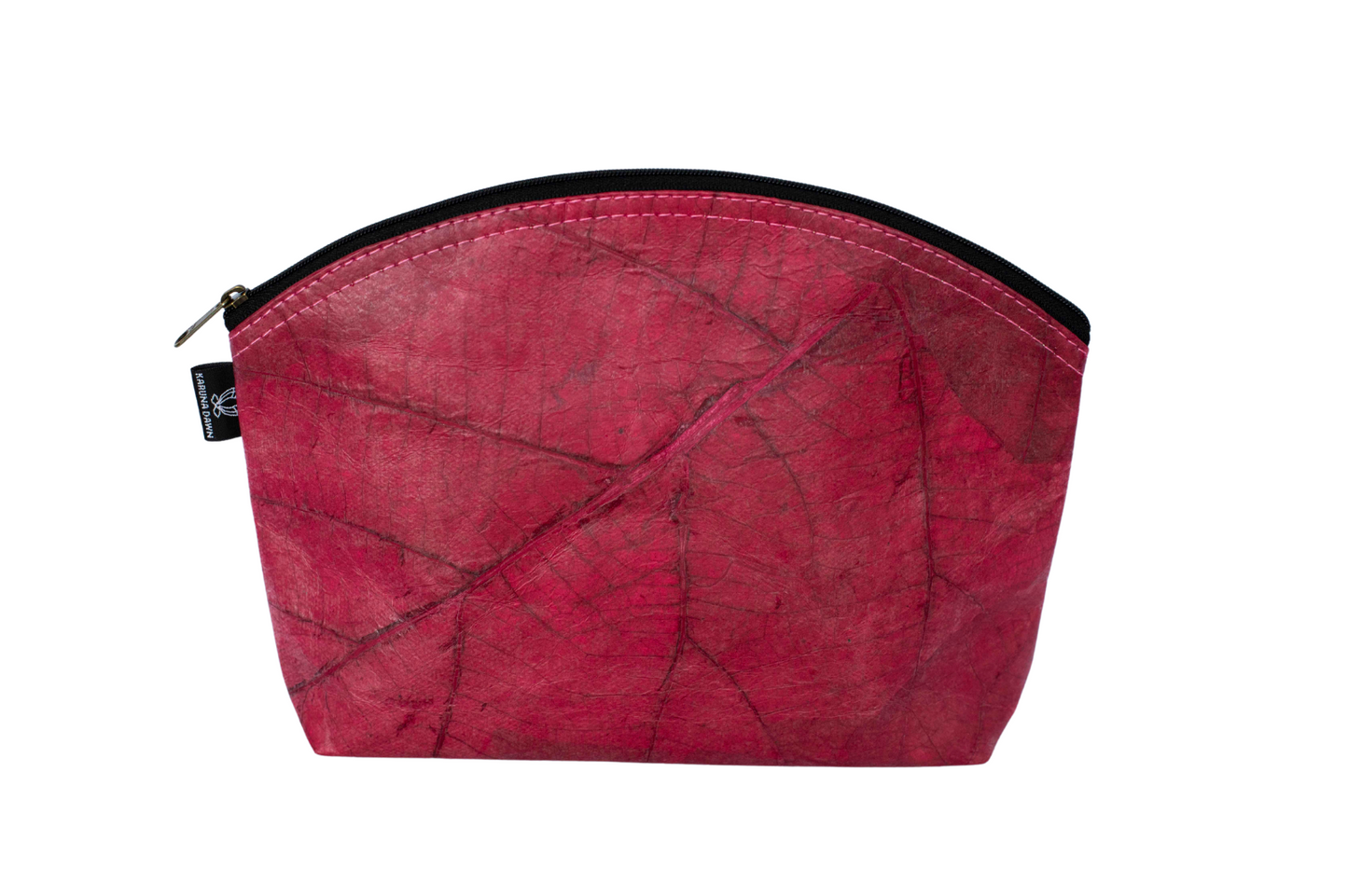 Vegan Leather Cosmetic Bag - Extra Large - Pink