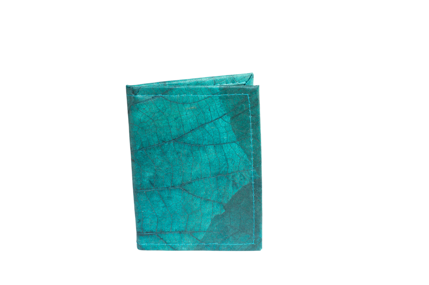 Vegan Leather Passport Holder - Turquoise