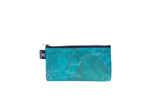 Vegan Leather Pouch - Blissful Organisation - Turquoise