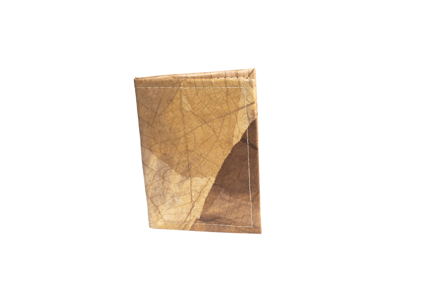 Vegan Leather Passport Holder - Beige