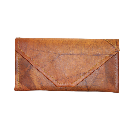 Vegan Leather Purse - Orange