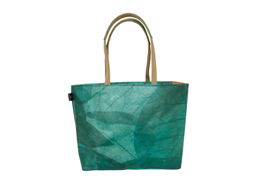 Vegan Tote Bag Turquoise
