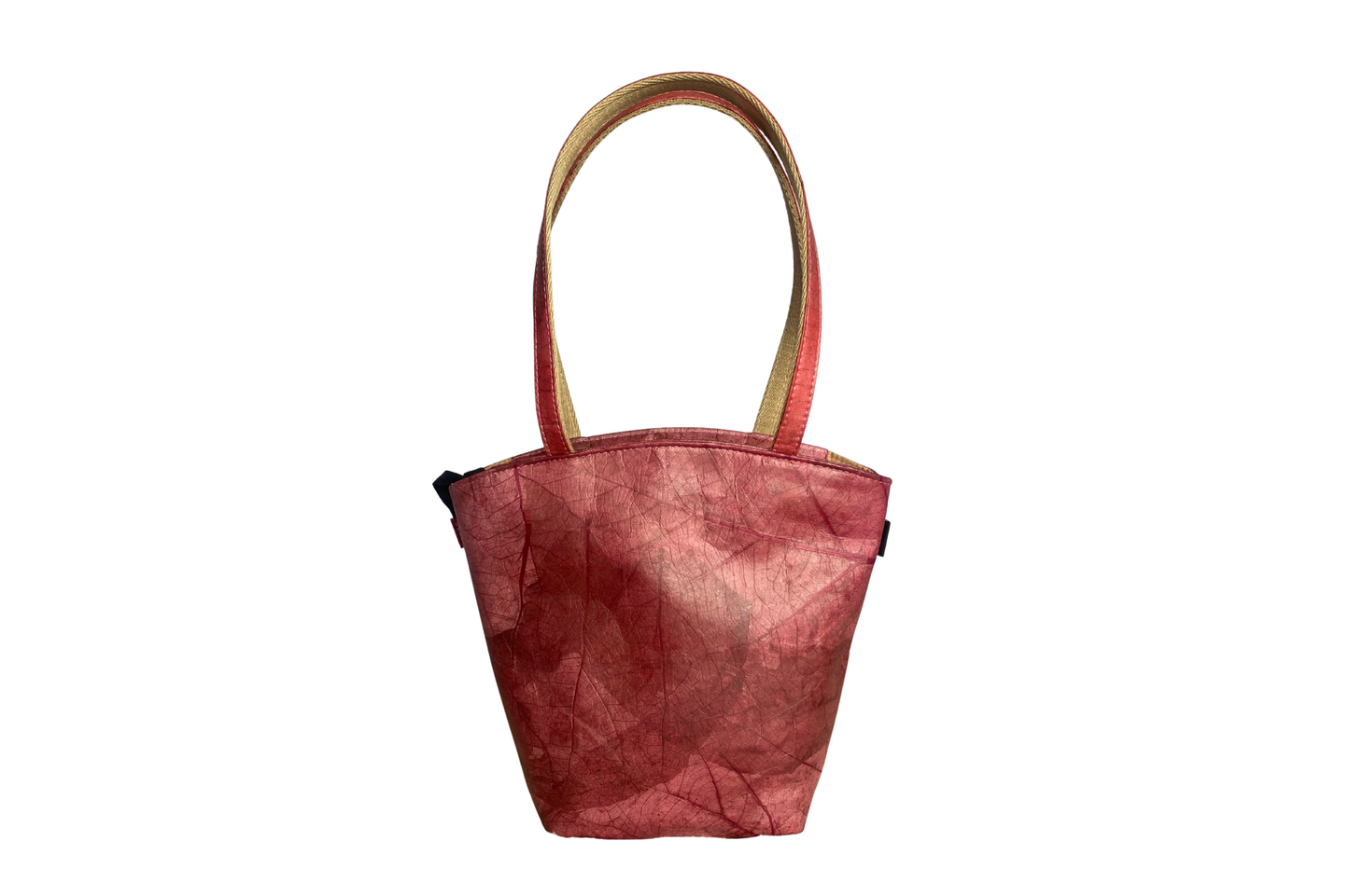 Vegan Leather Tote Bag - Pink