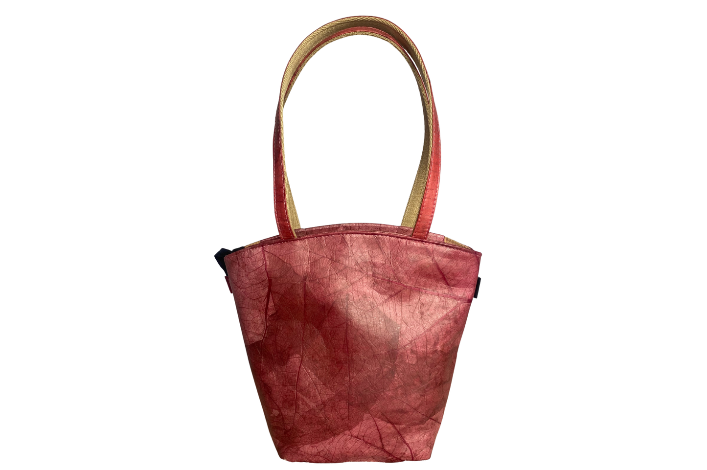Vegan Leather Tote Bag - Pink