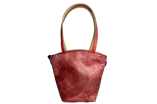 Vegan Leather Tote Bag - Pink