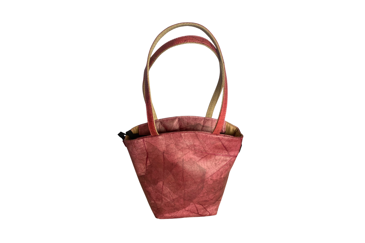 Vegan Leather Tote Bag - Pink