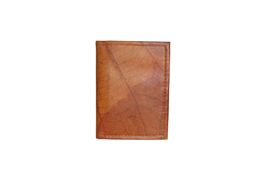 Vegan Leather Passport Holder Orange