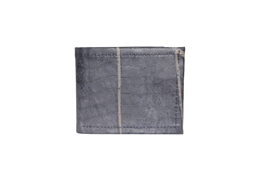 Vegan Leather Wallet Blue