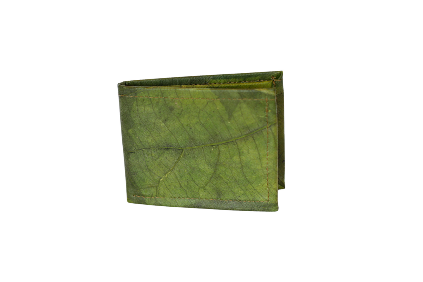 Green Vegan Leather Wallet
