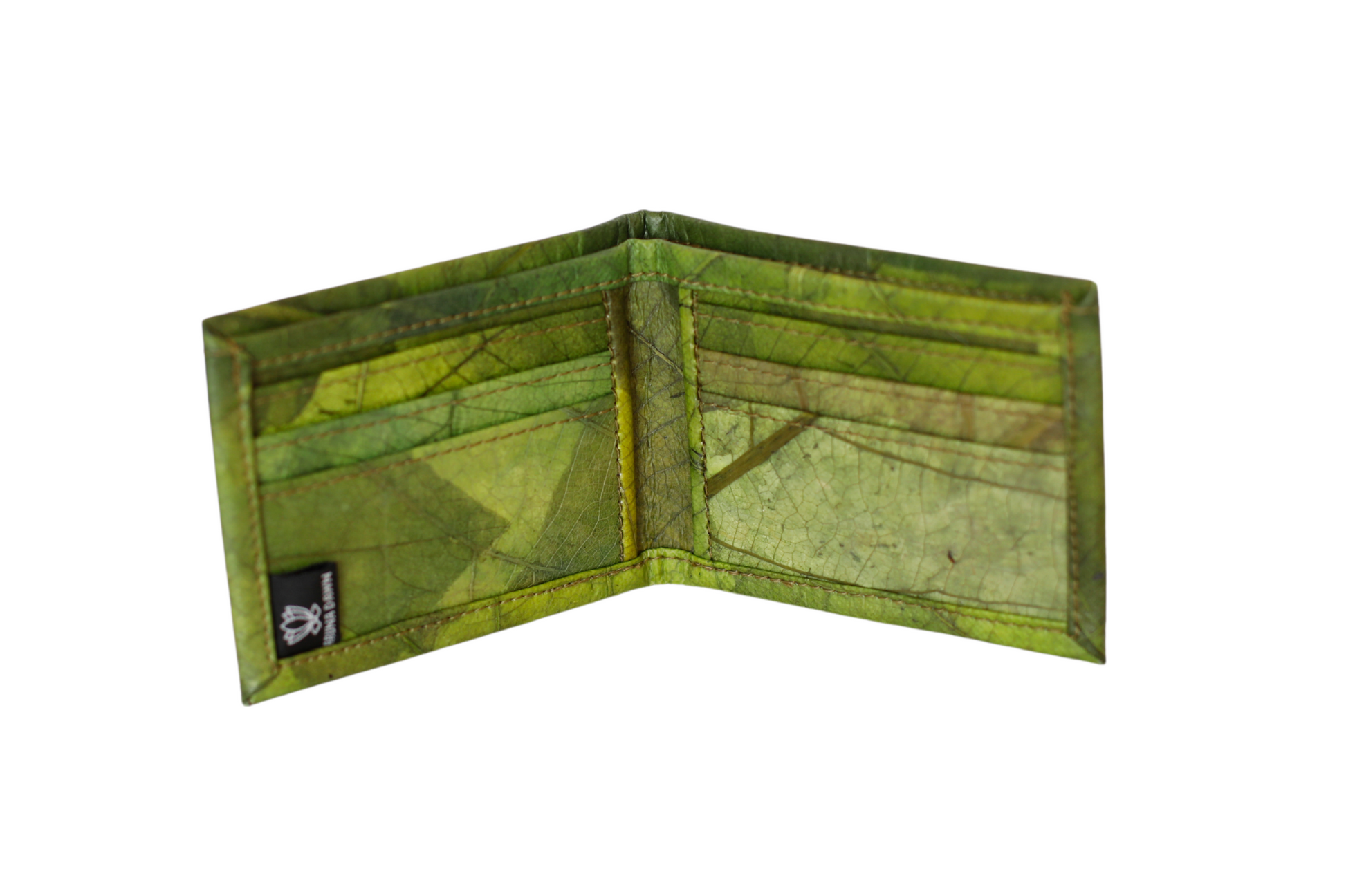 Green Vegan Leather Wallet