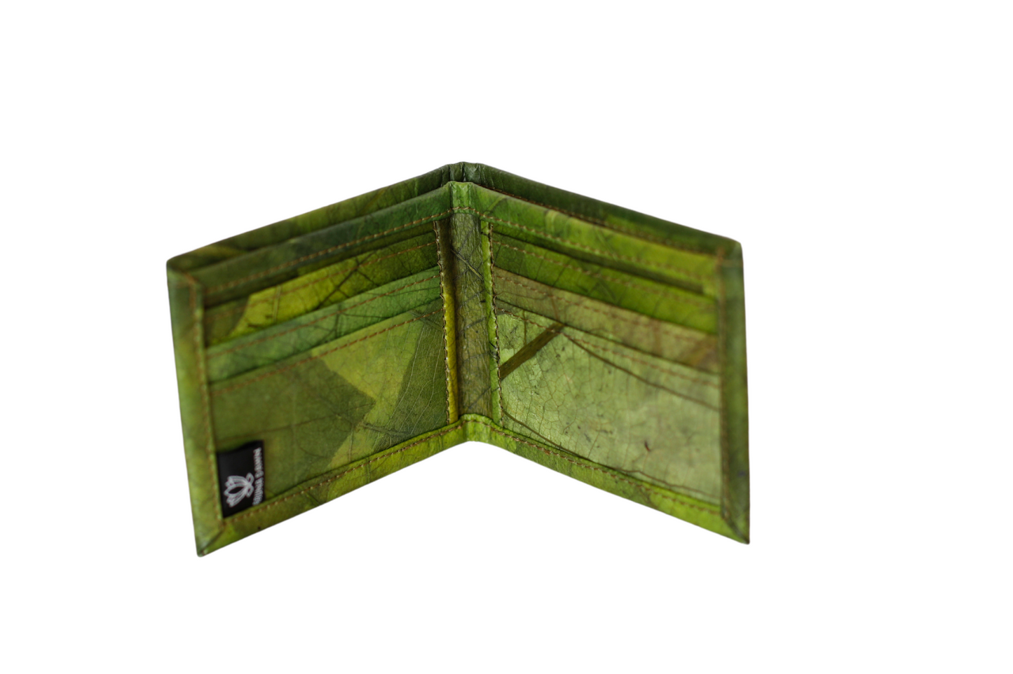Green Vegan Leather Wallet