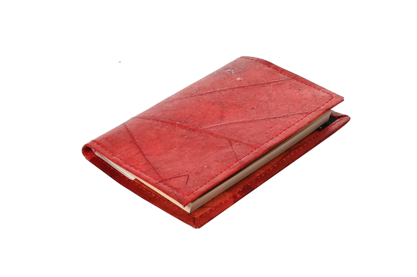 Vegan Leather Notebook/Journal - A6 Red