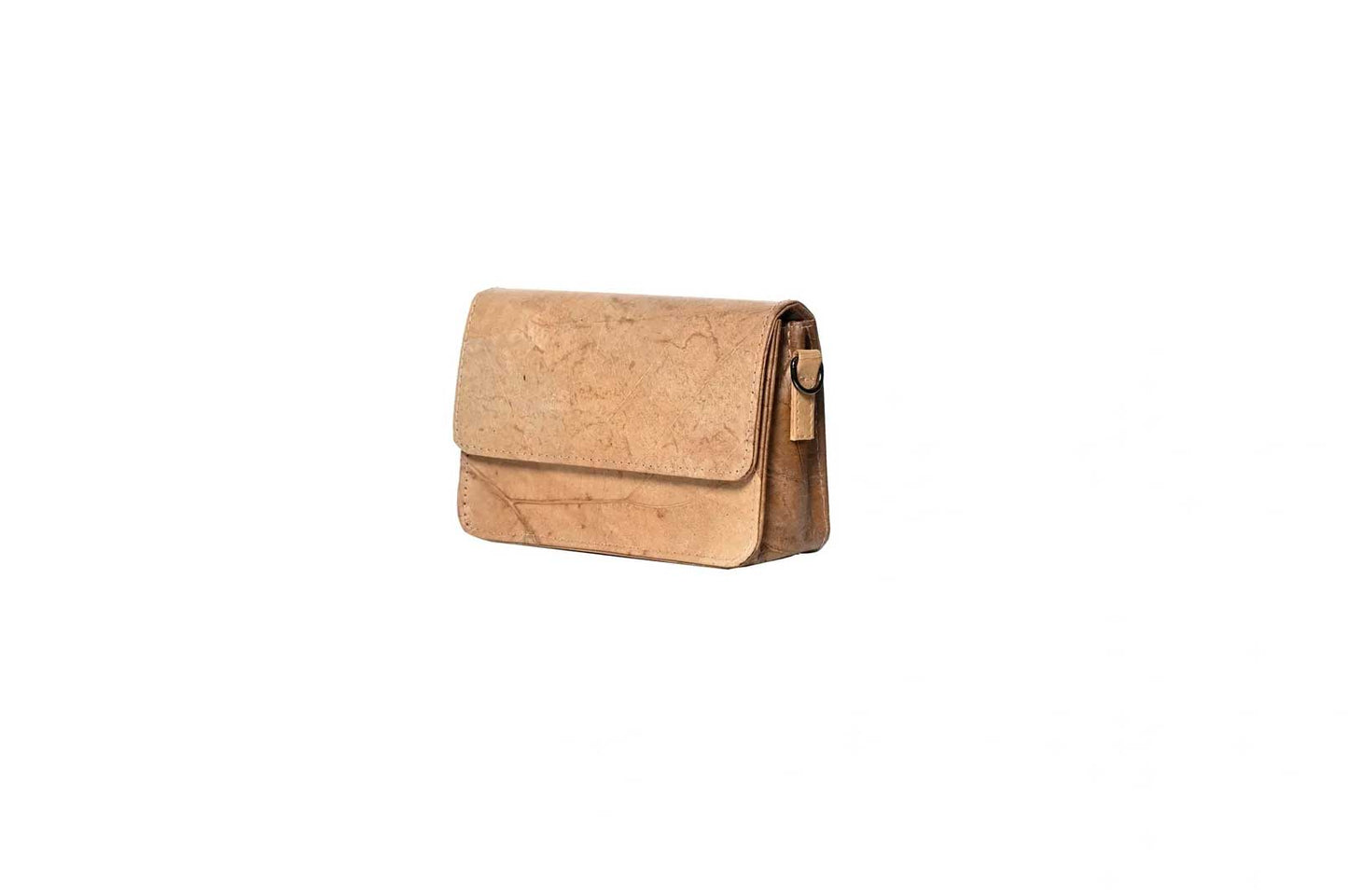 Vegan Leather Clutch - Beige