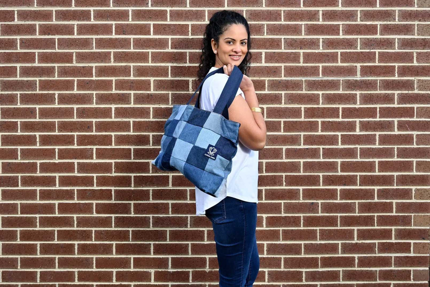 Denim Tote Bag