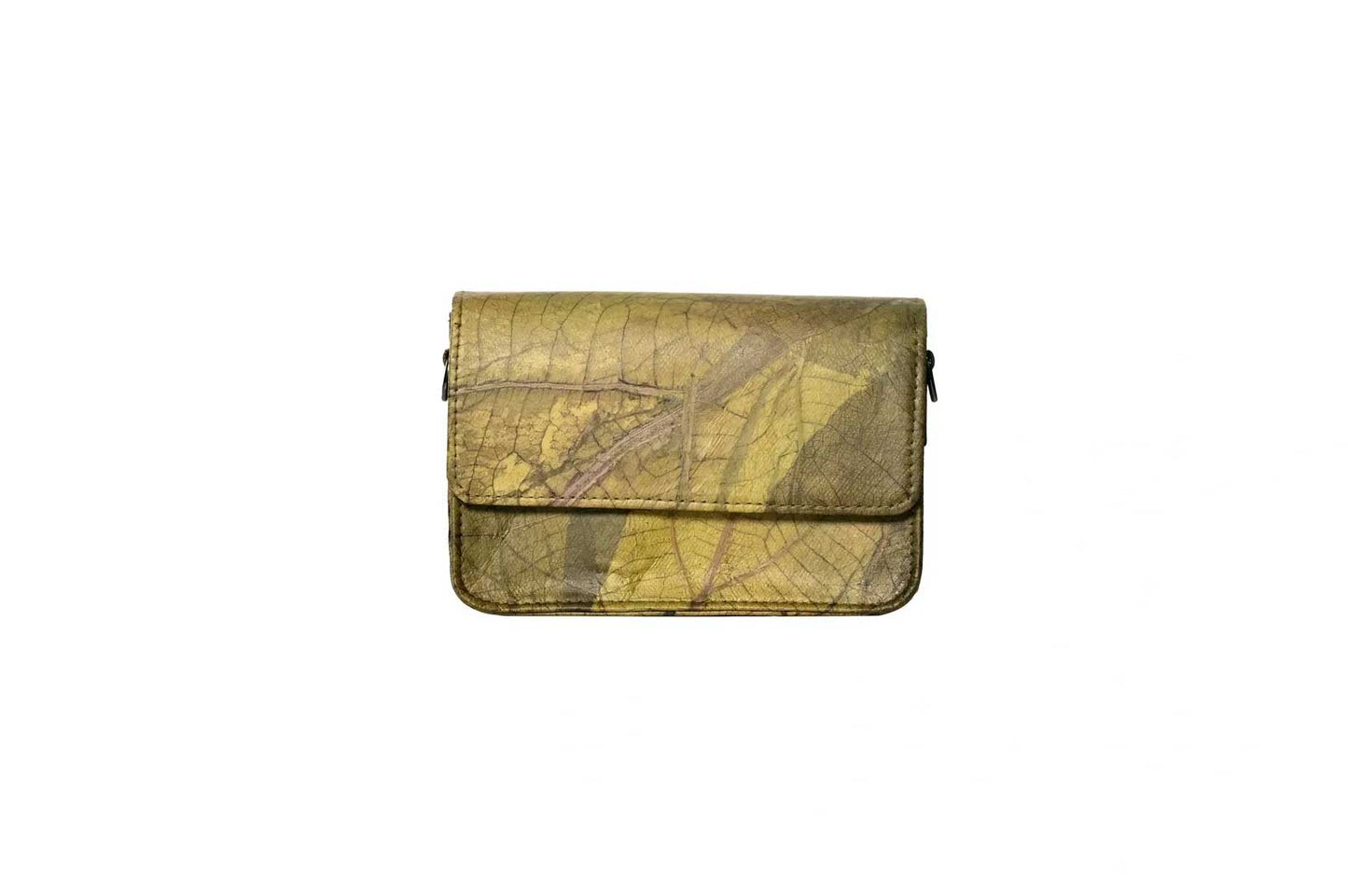 Vegan Leather Clutch - Green