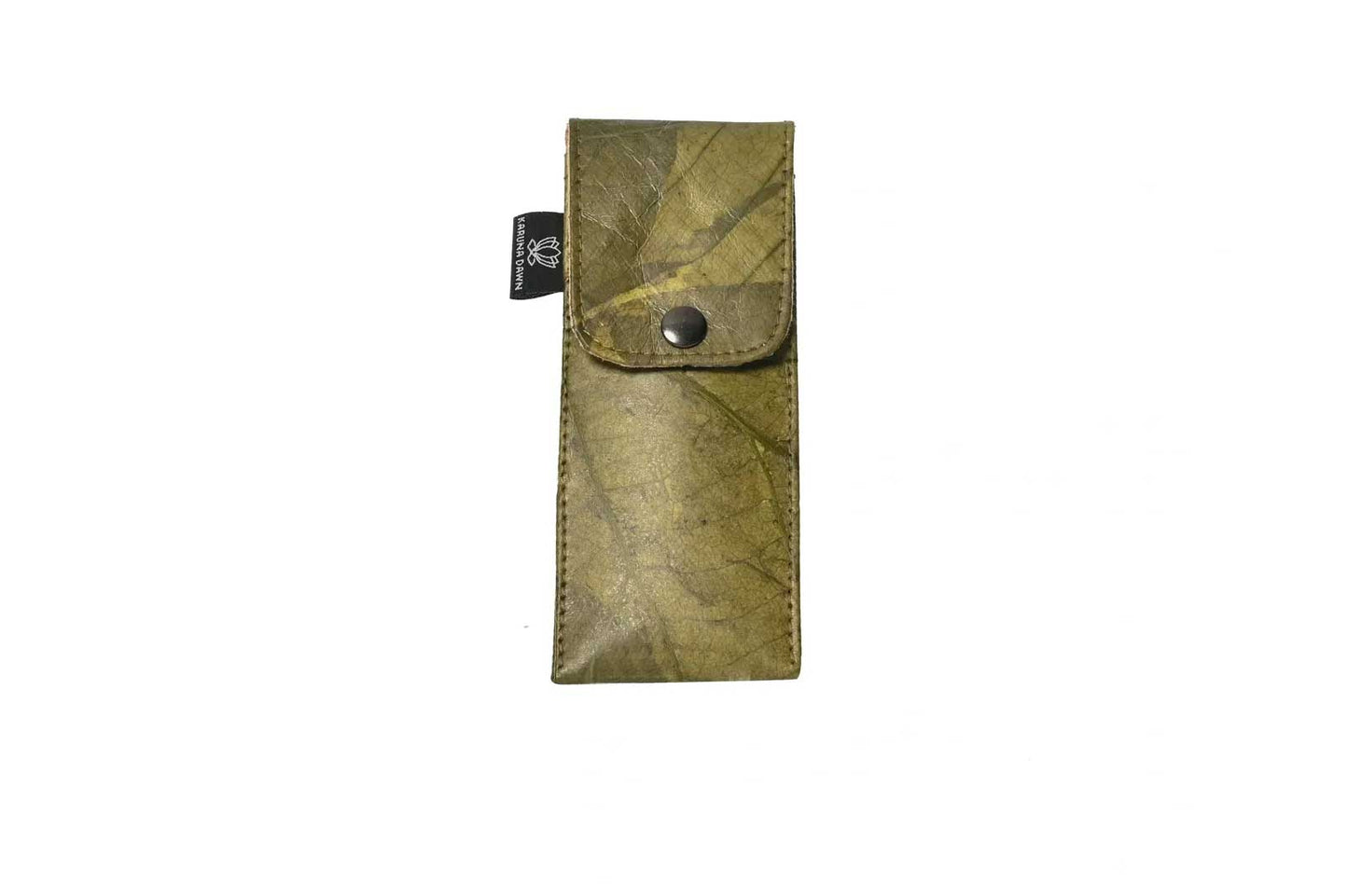 Vegan Leather Pen Holder - Green