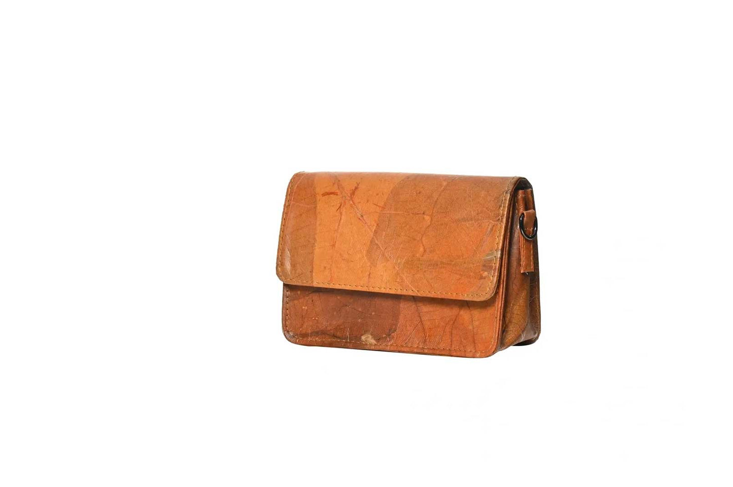 Vegan Leather Clutch - Orange